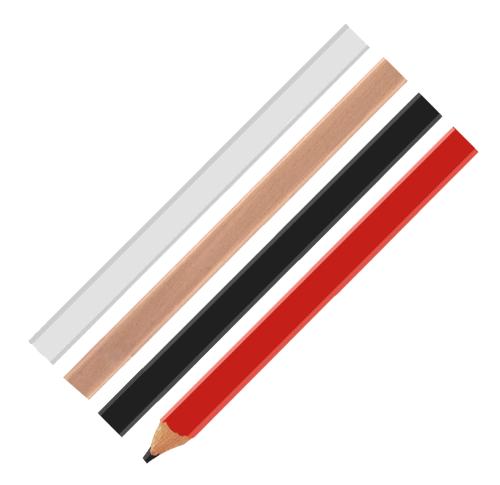 Promotional Eco Friendly Carpenters Pencils Black