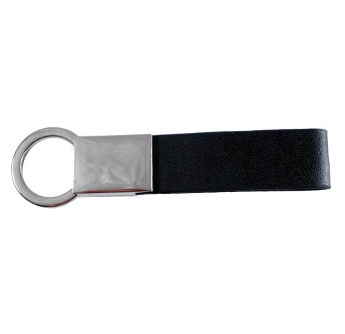 Leather Tab Keyring