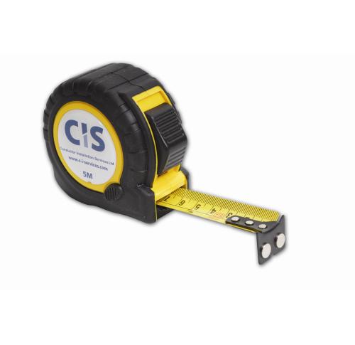 Customised TT5 Tape Measures With Magnetic Hook Yellow 5 Metres