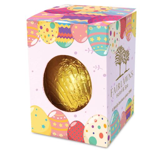 Branded Hollow Chocolate Easter Egg 18g Small