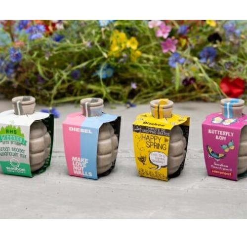 Branded Guerilla Seed Bombs Grenades