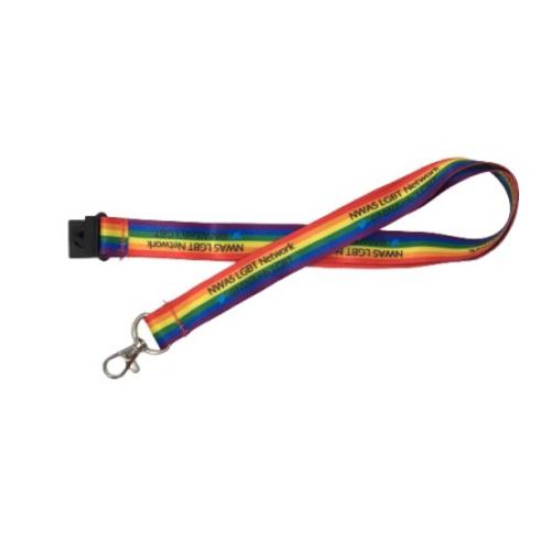 Rainbow Gay Pride Colourful Lanyards