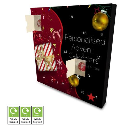 Desktop Branded Lindor Chocolate Balls Advent Calendar
