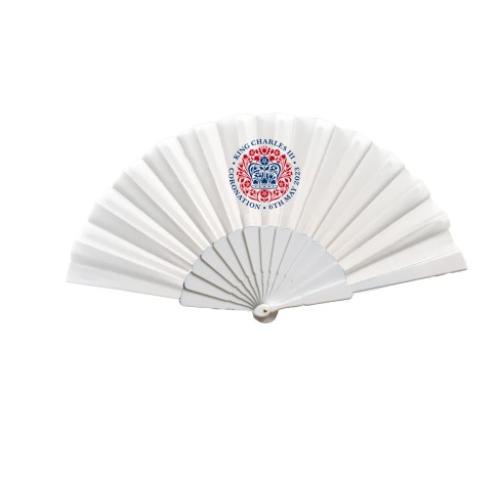 King Charles III Coronation Hand Fan