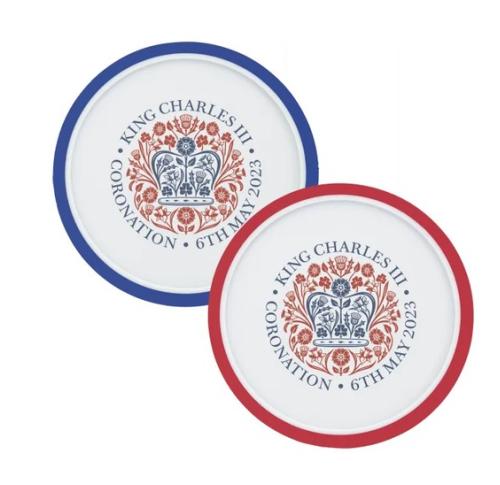 King Charles Coronation Non-Slip Drinks Coaster
