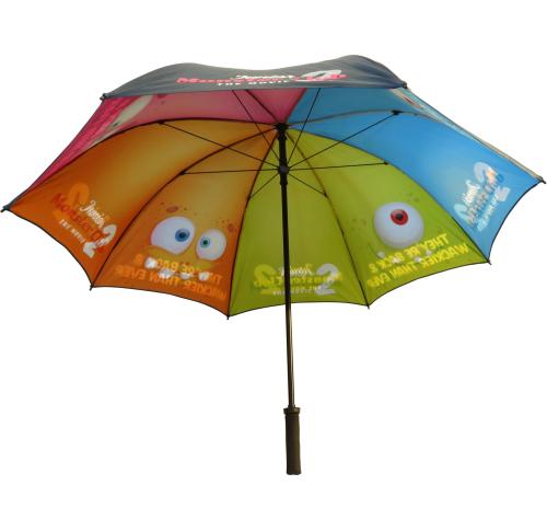 Luxury Custom Double Canopy Promotional Golf Umbrellas  Spectrum Sport 130 cms