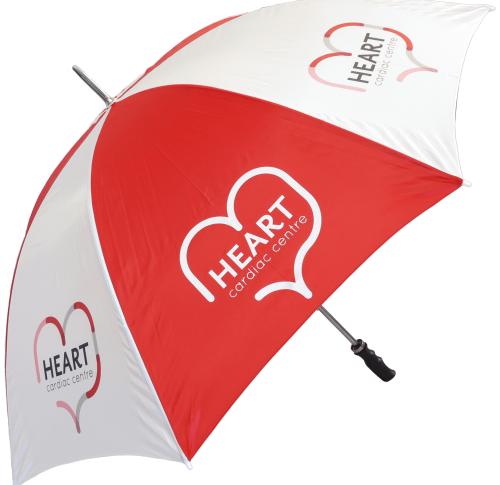 Best Selling Printed Budget Golf Umbrellas Windproof 130 cms
