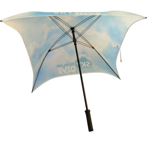 Branded Large Square Umbrellas Spectrum Stormproof QuadBrella