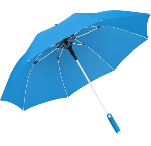 Custom Printed Eco Automatic Umbrellas Fare Medium - Whiteline