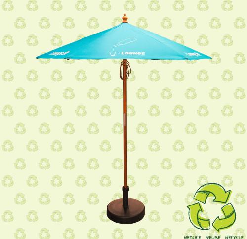 2m Wooden Parasol ECO 