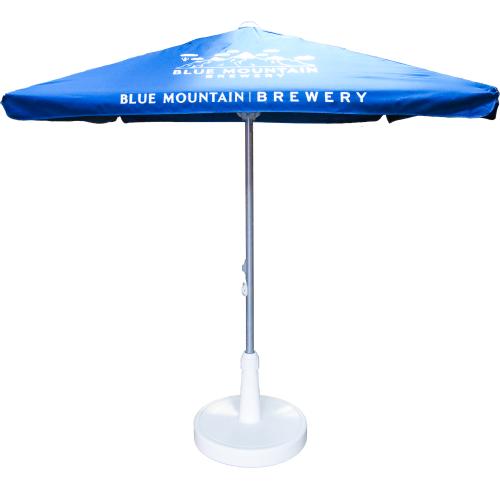 Promotional Printed 2m Square Aluminium Outdoor Garden  Parasols