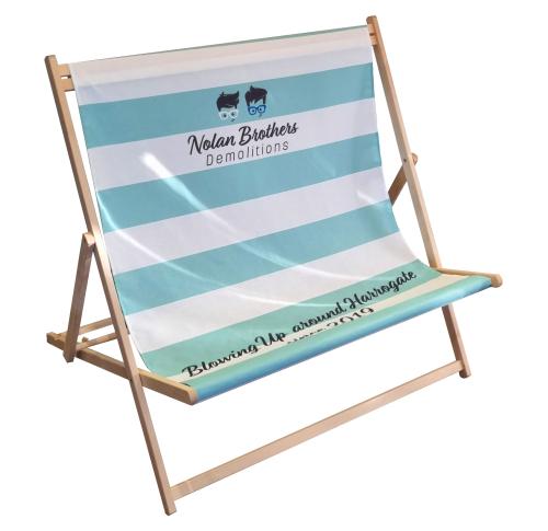 Custom Printed Oversize Beach Deck Chair