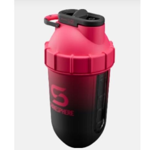 ShakeSphere Tumbler Cooler Shaker Ombre Pink Custom Logo