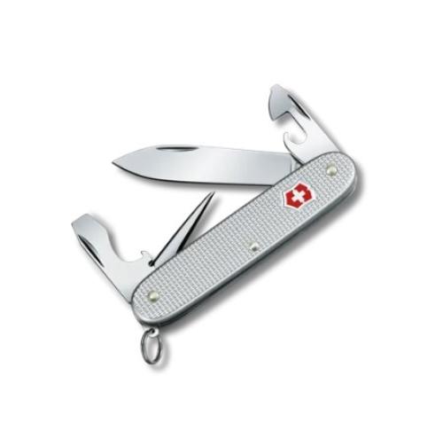 Victorinox Pioneer Alox Medium Pocket Knife With Ribbed Scales Custom Logo