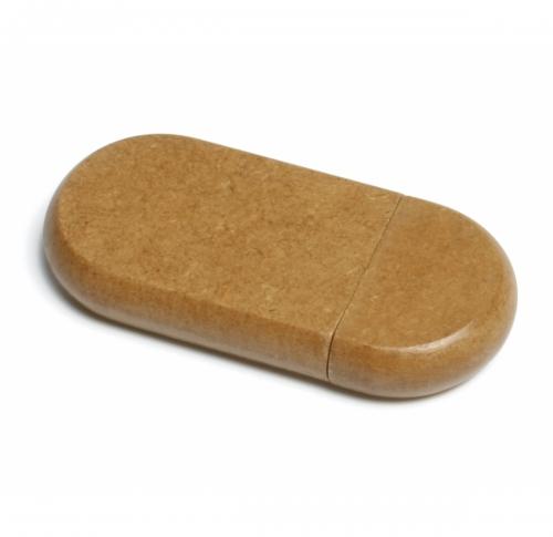 Recycled Oval FlashDrive                          