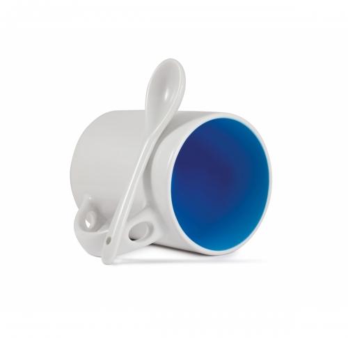 Spoon in handle Pantone Matched  Inner ColourCoat Mug