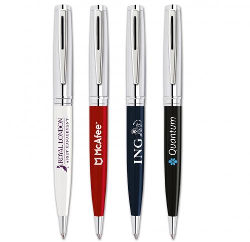 Premium Twist Action Ballpen Gloss Laquered - Custom Logo