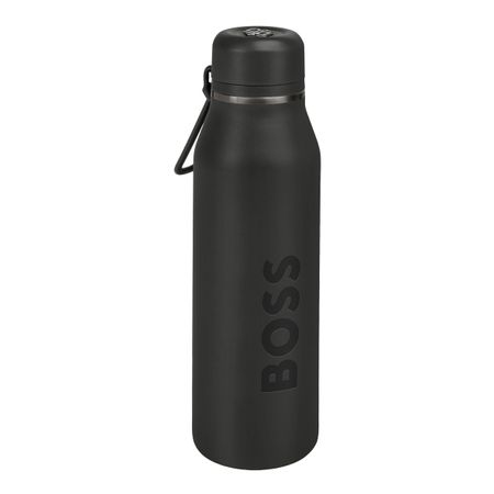 Hugo Boss Isothermal flask Double B Black & Gun
