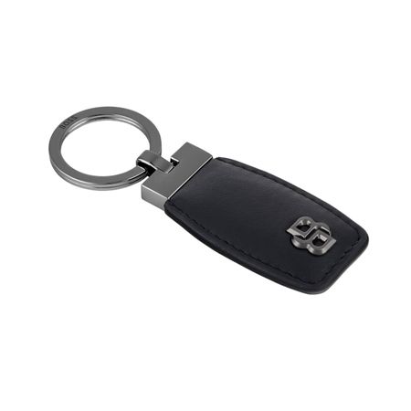 Hugo Boss Key ring Double B Black & Gun
