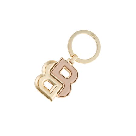 Hugo Boss Key ring Double B Nude