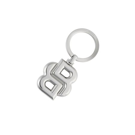 Hugo Boss Key ring Double B Shinny Chrome