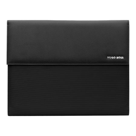 Hugo Boss Folder A4 Pinstripe Black