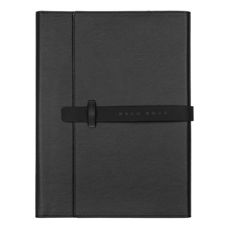 Hugo Boss Folder A4 Illusion Gear Black