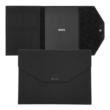 Hugo Boss Folder A4 Rive Black