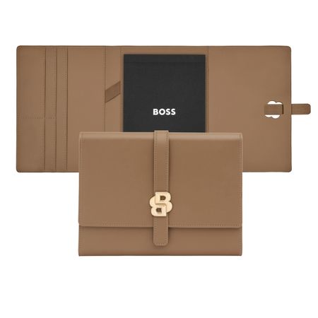 Hugo Boss Folder A5 Double B Camel
