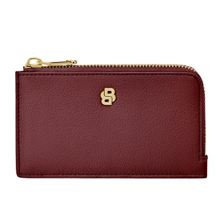 Hugo Boss Card holder Signature Lady Burgundy
