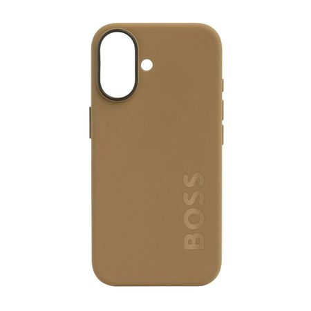 Hugo Boss Case for iPhone 16 Edge Camel