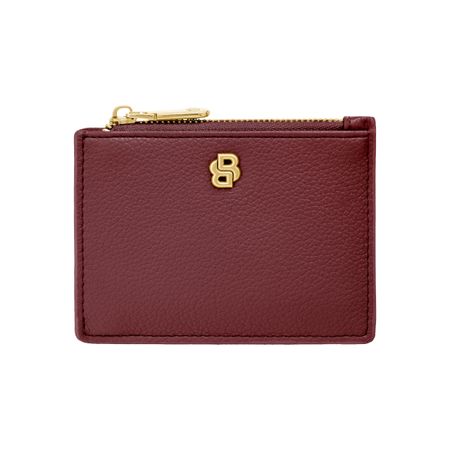 Hugo Boss Card holder Signature Lady Burgundy