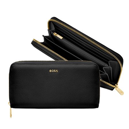 Hugo Boss Travel wallet Signature Lady Black