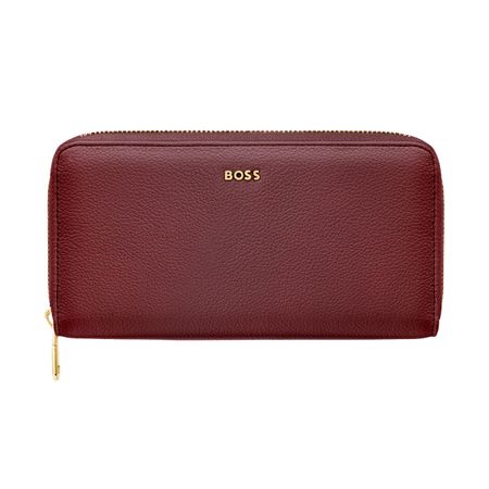Hugo Boss Travel wallet Signature Lady Burgundy