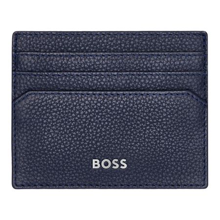 Hugo Boss Card holder Classic Grained Navy