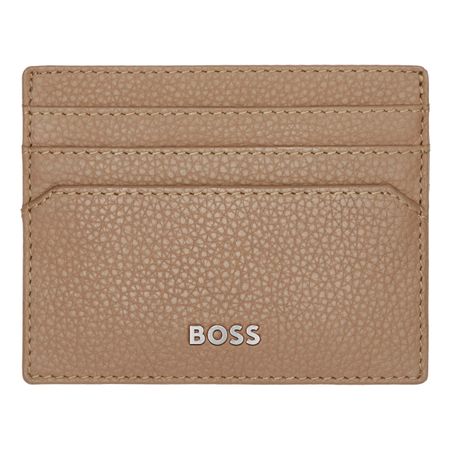 Hugo Boss Card holder Classic Grained Camel