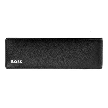 Hugo Boss Double pen pouch Classic Grained Black