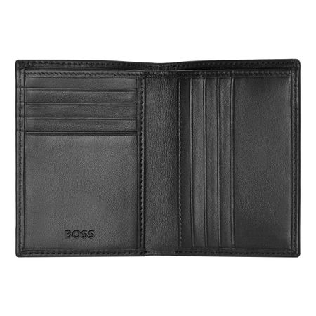Hugo Boss Folding card holder Classic Smooth Black