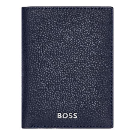 Hugo Boss Folding card holder Classic Grained Navy