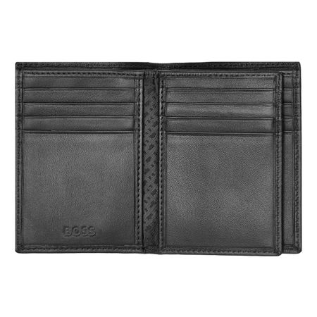 Hugo Boss Card holder trifold Classic Smooth Black
