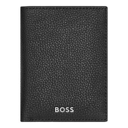 Hugo Boss Card holder Trifold Classic Grained Black