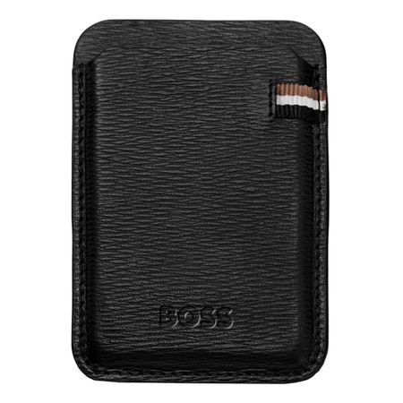 Hugo Boss Card holder with Magnet Mobile Iconic Black