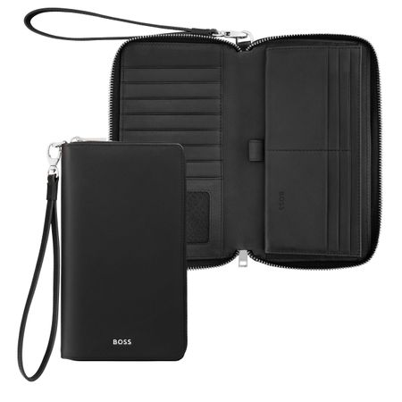 Hugo Boss Travel wallet Classic Smooth Black