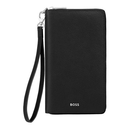 Hugo Boss Travel wallet Classic Grained Black