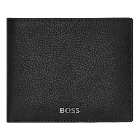 Hugo Boss Money wallet with flap Classic Grained Black