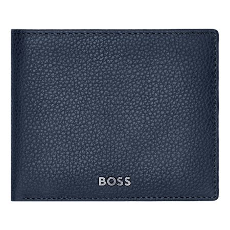 Hugo Boss Money wallet with flap Classic Grained Navy