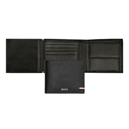 Hugo Boss Money wallet with flap Iconic Black