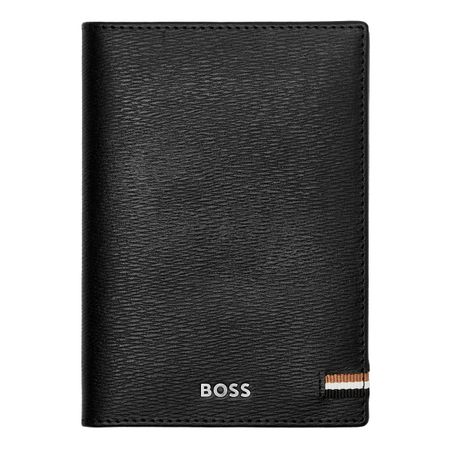 Hugo Boss Passport holder Iconic Black