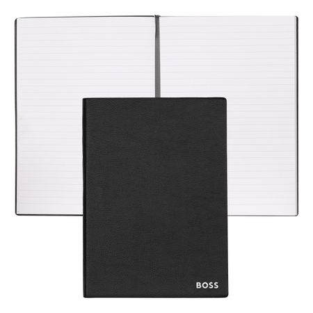 Hugo Boss Notebook A5 Essential Black Lined
