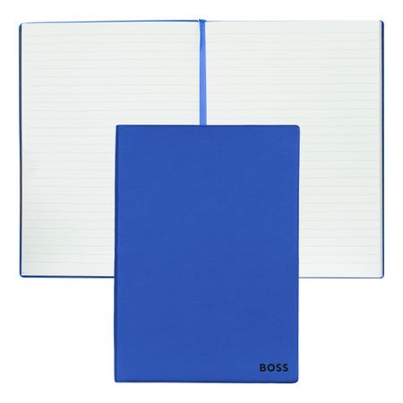 Hugo Boss Notebook A5 Essential Blue Lined